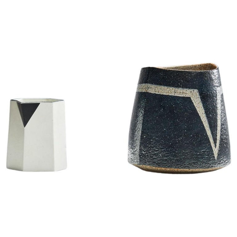 Pitcher and Stoneware Vase by Bodil Manz & Trine Heegaard, for Kristen