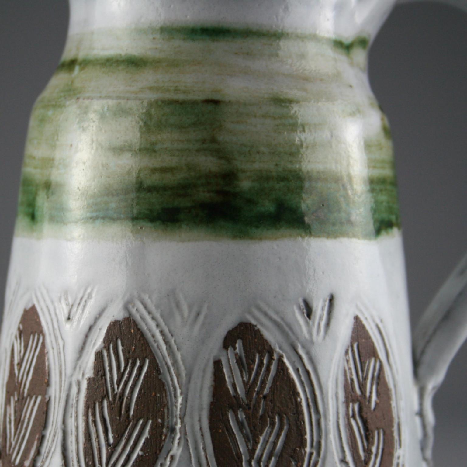 Mid-20th Century Pitcher by Albert and Pyot Thiry, France For Sale
