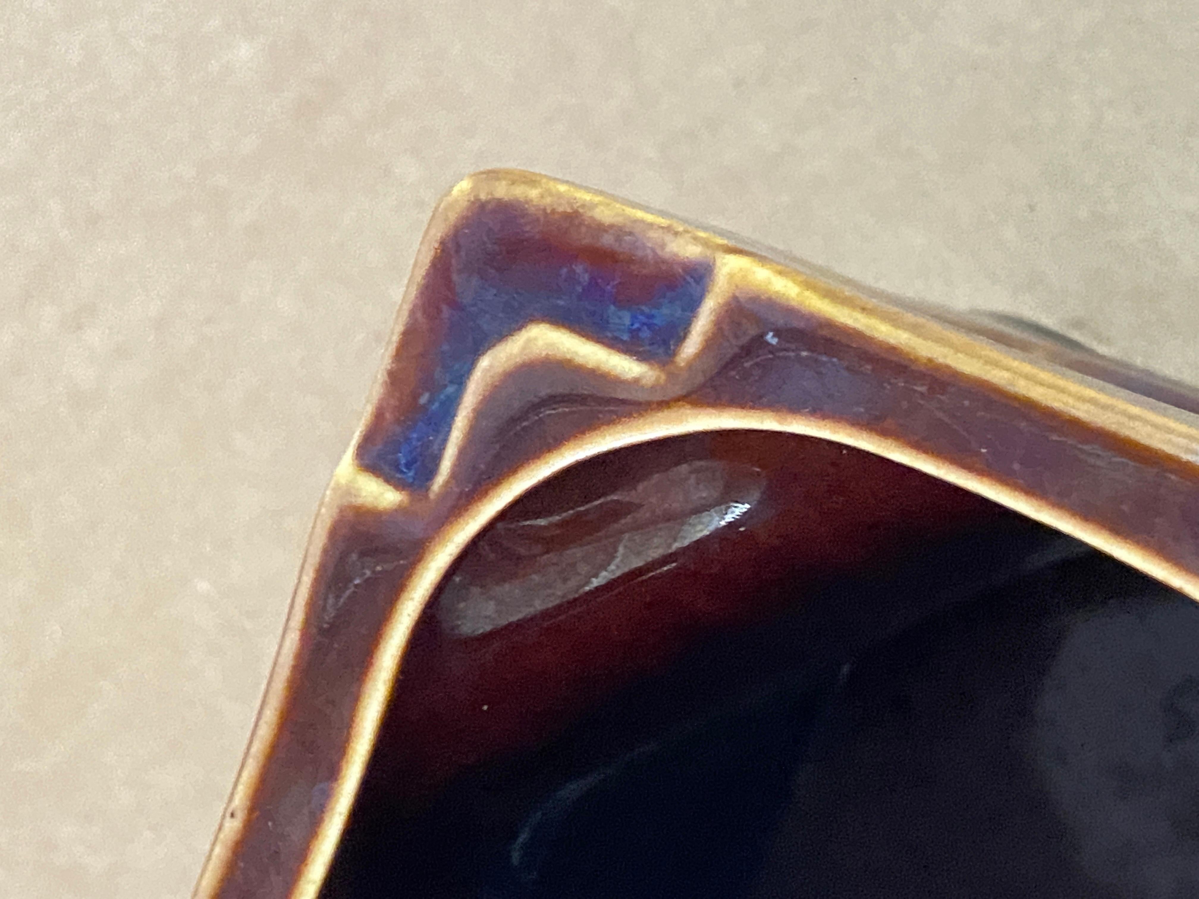 French Pitcher in Ceramic from Vallauris, Brown Color, Original Shape, Francec 1970 For Sale
