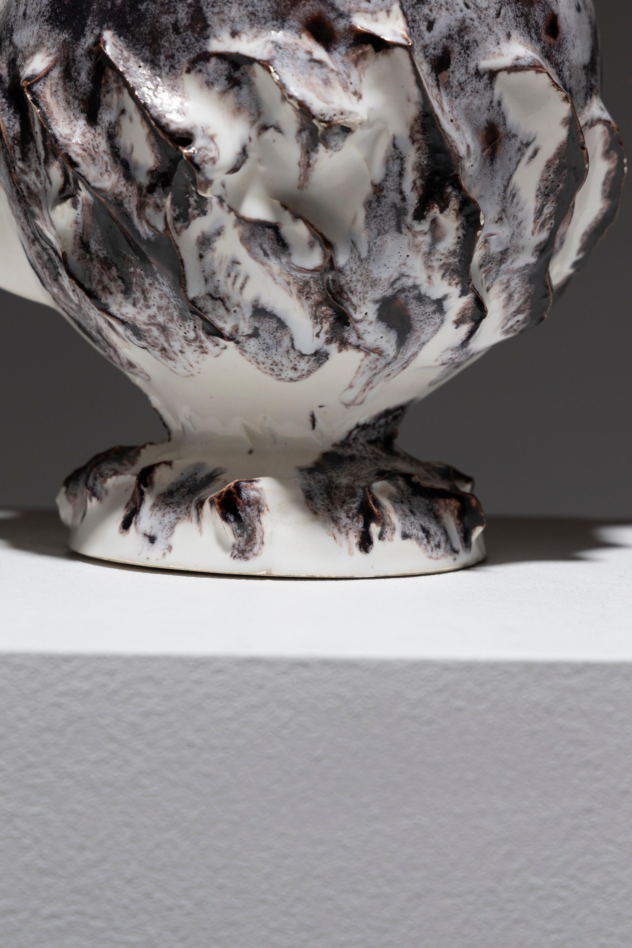 Pitcher in Faience, Vallauris, 1990s 8
