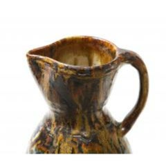 Pichet en céramique émaillée par Jean Talbot, La Borne, France, vers 1940