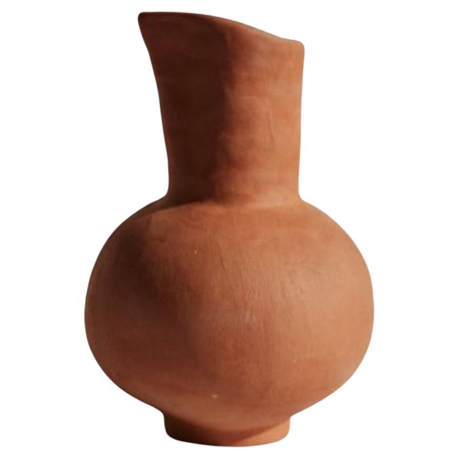 Pitcher of Water in Terracota by Marta Bonilla For Sale