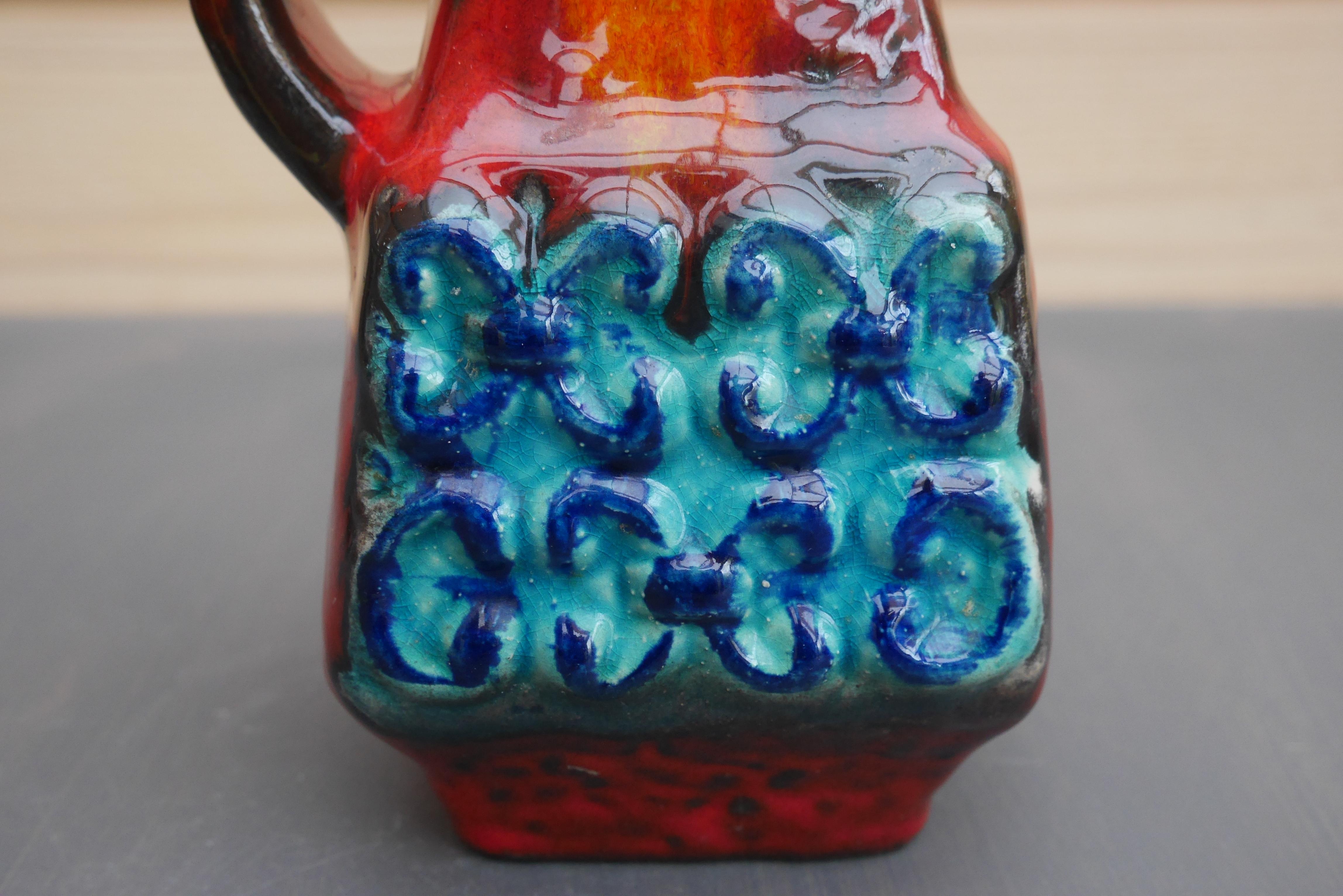Late 20th Century Pitcher or Vase from West Germany, 1970s