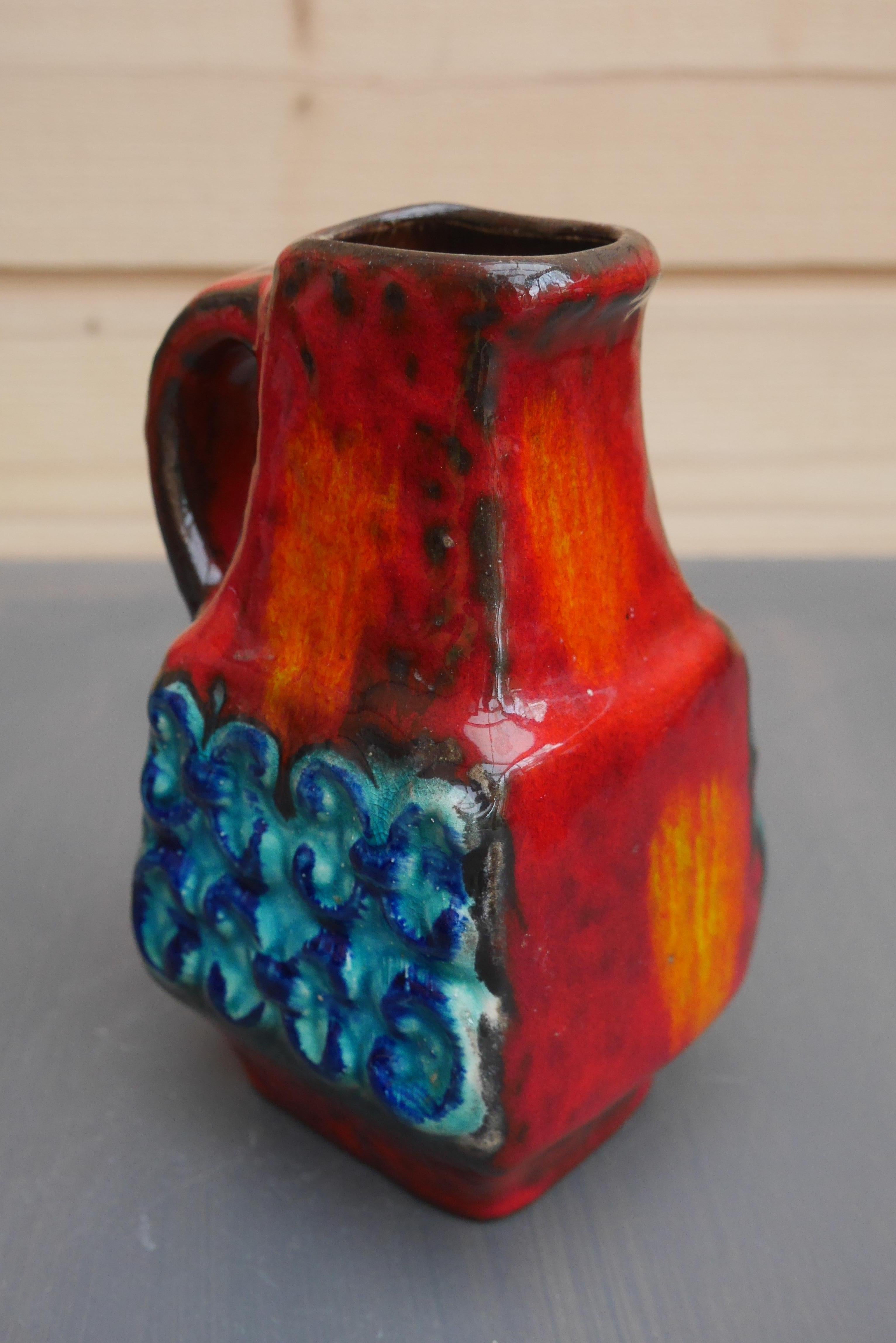 Ceramic Pitcher or Vase from West Germany, 1970s