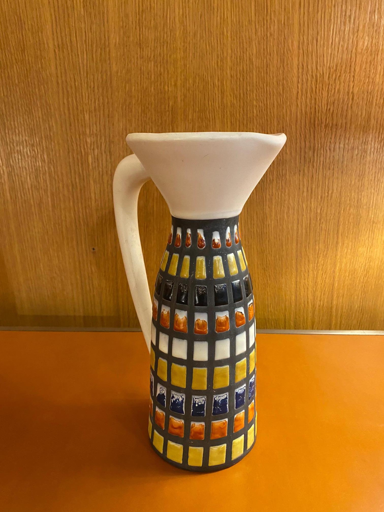 Krug / Vase von Roger Capron, Frankreich, 1960er Jahre
Unterzeichnet 