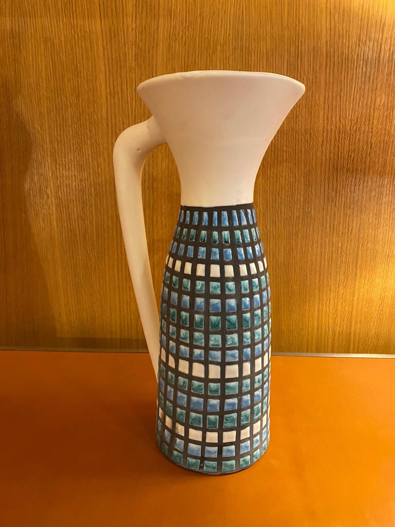Pitcher / Vase von Roger Capron, Frankreich, 1960er Jahre (Französisch) im Angebot