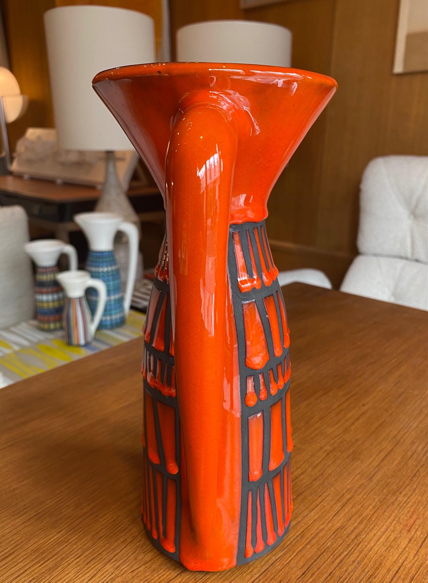 French Pitcher / Vase by Roger Capron, France, 1960s