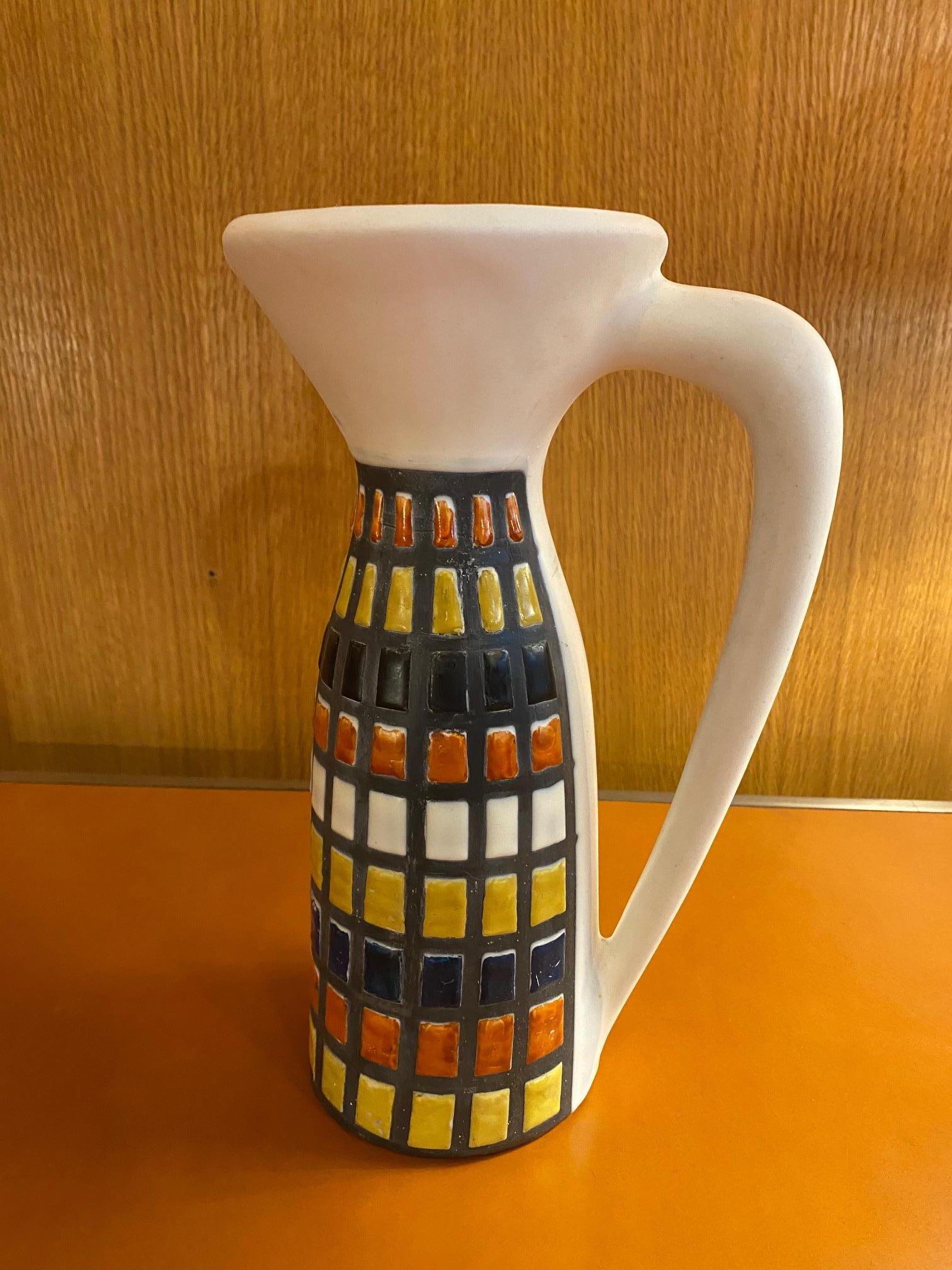 Pitcher / Vase by Roger Capron, France, 1960s In Good Condition For Sale In Paris, FR