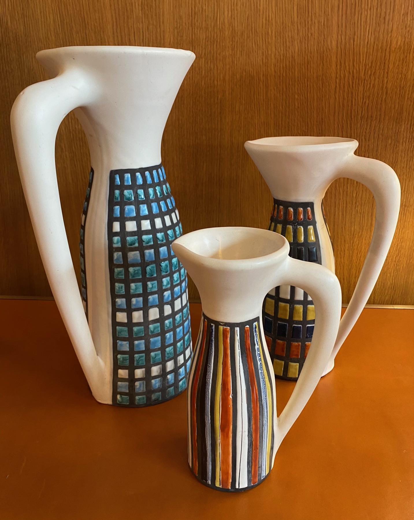 Krüge / Vase von Roger Capron, Frankreich, 1960er Jahre (Mitte des 20. Jahrhunderts) im Angebot
