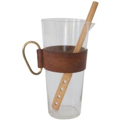 Pitcher with a Bamboo Muddler