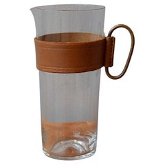 Retro Pitcher with Brass Handle by Carl Auböck