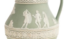 Pitcher with Mythological Scenes, Wedgewood Ceramics, Second Half of 1800
