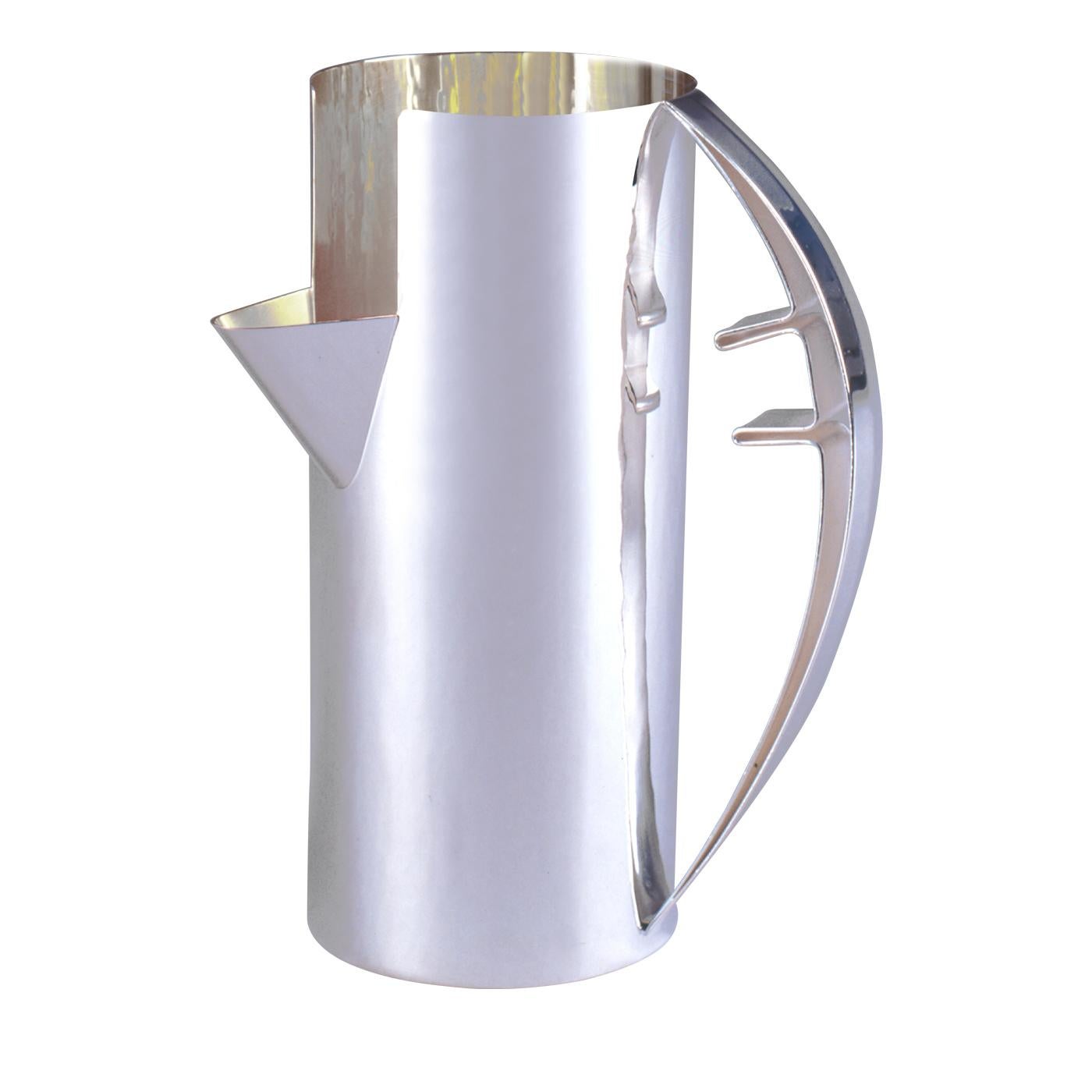 Modern Pitcher with Silver Interior by Carlo Scarpa