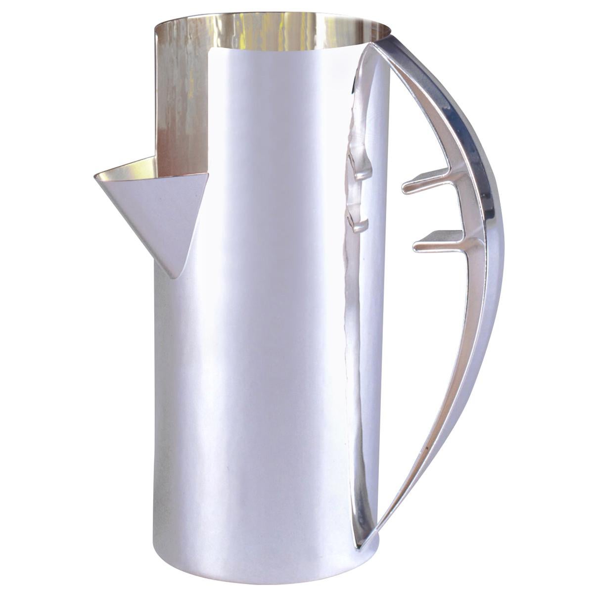 Pitcher with Silver Interior by Carlo Scarpa