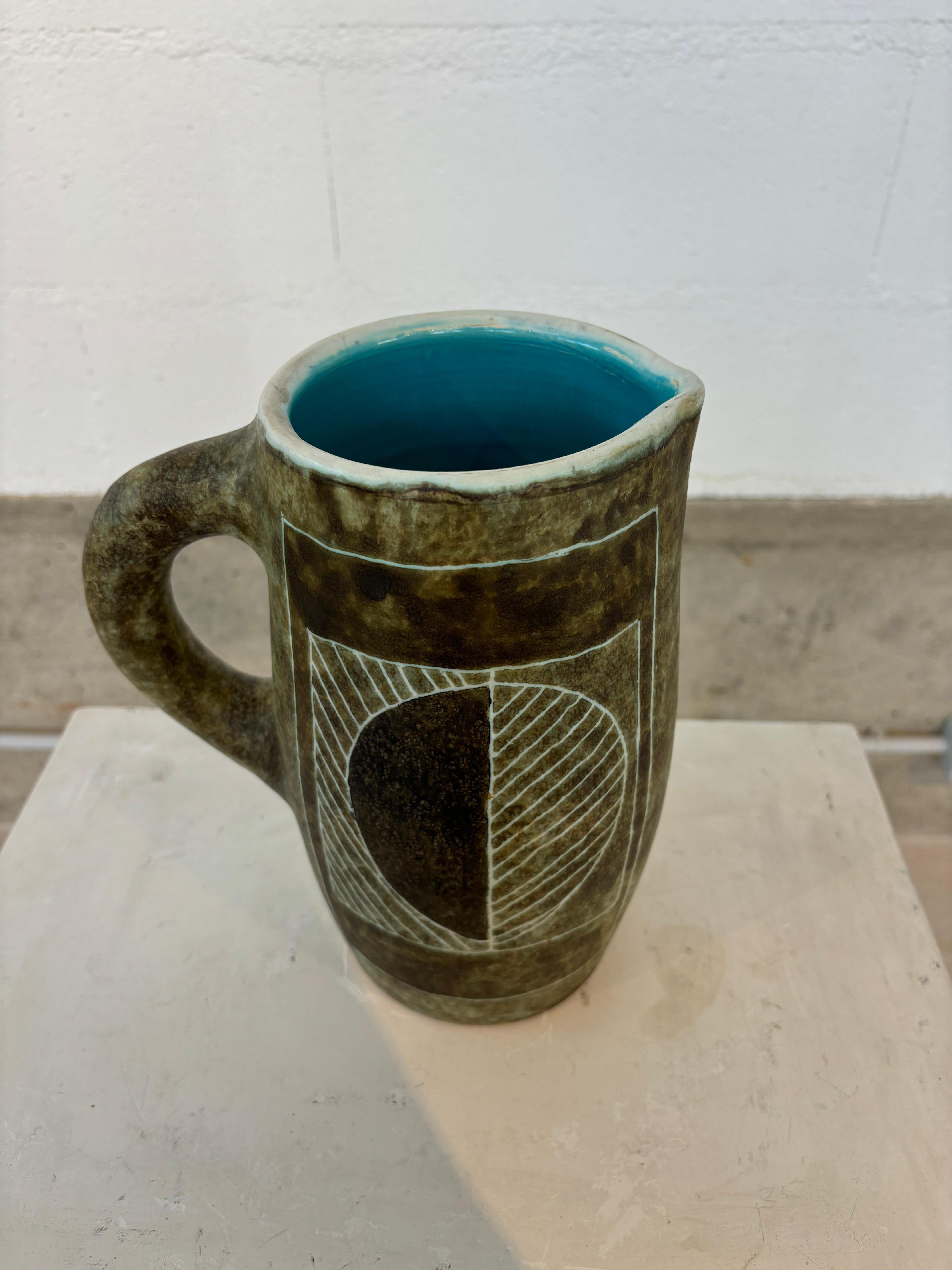 Pitchers and cup by Les 2 Potiers en venta 8