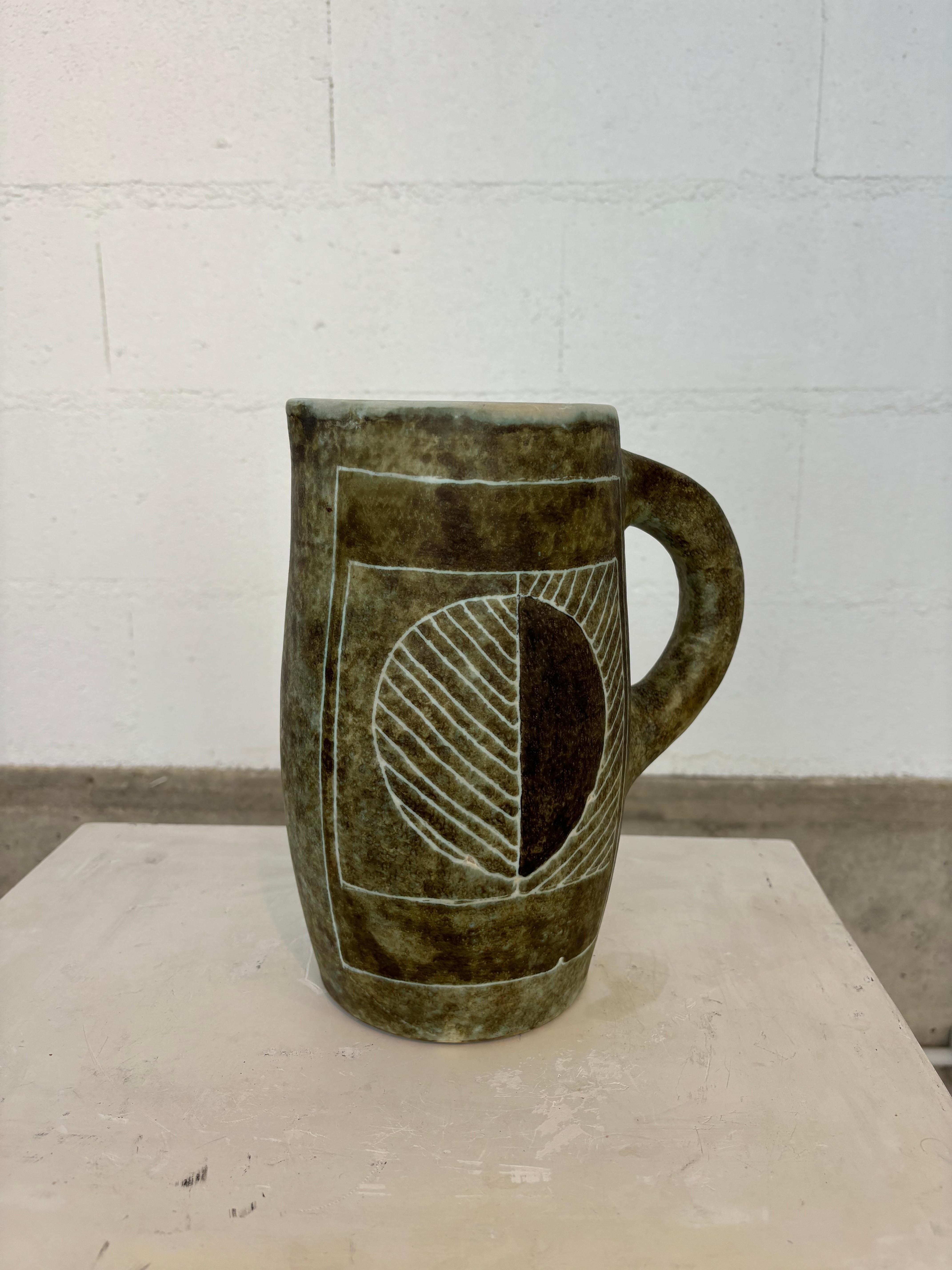Pitchers and cup by Les 2 Potiers en venta 3