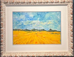 " Campo di grano " Olio cm. 50 x 35 1996