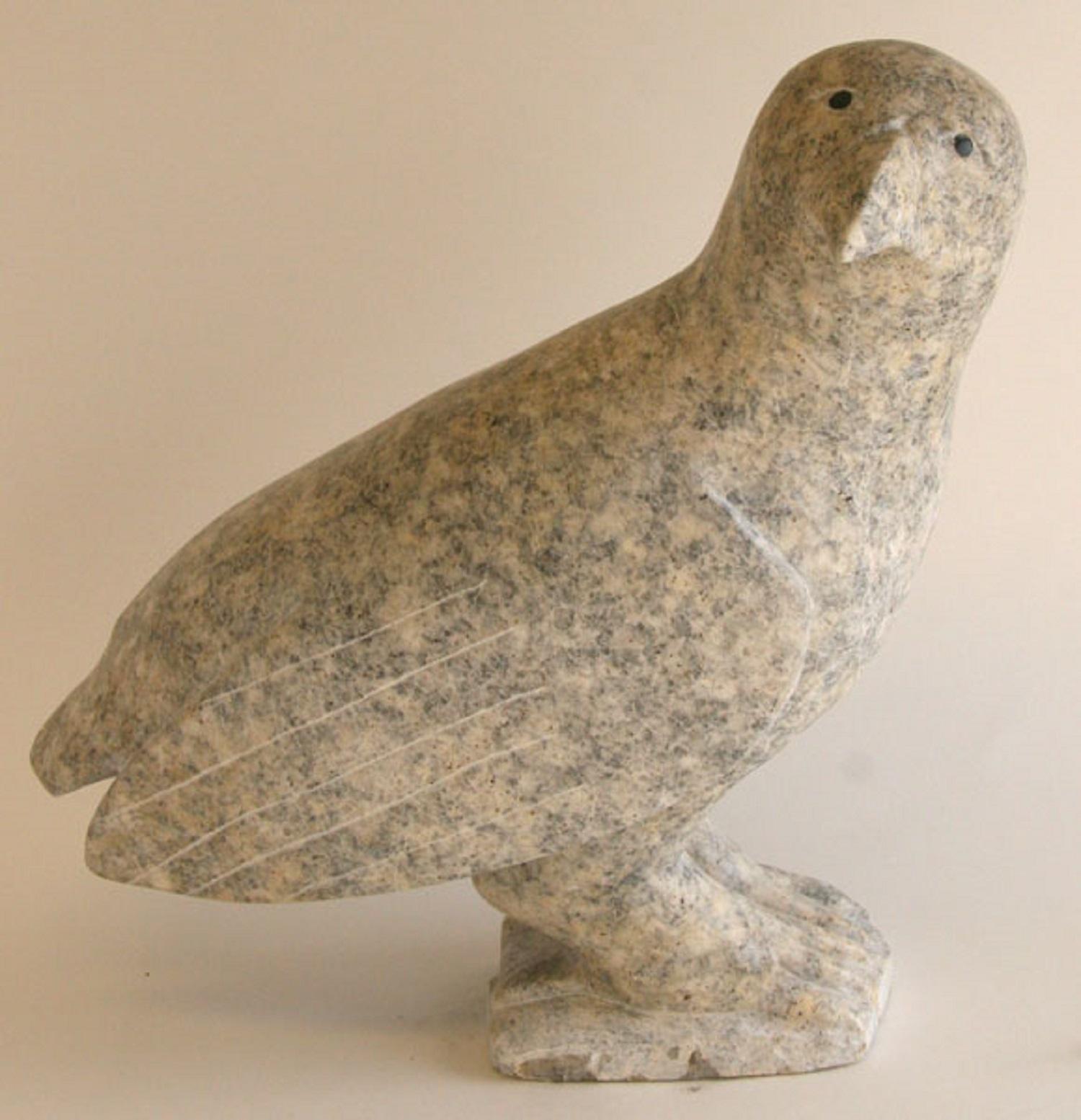 Inuit : Falcon - Sculpture de Pitseolak Niviaqsi
