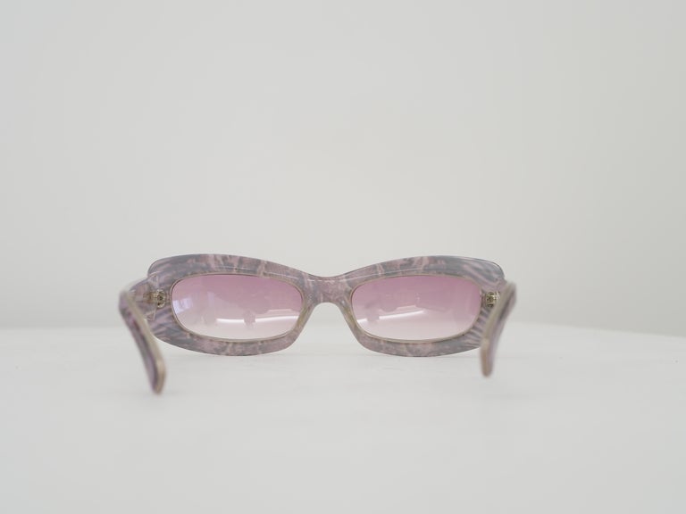 Pitti Donna pink sunglasses For Sale at 1stDibs