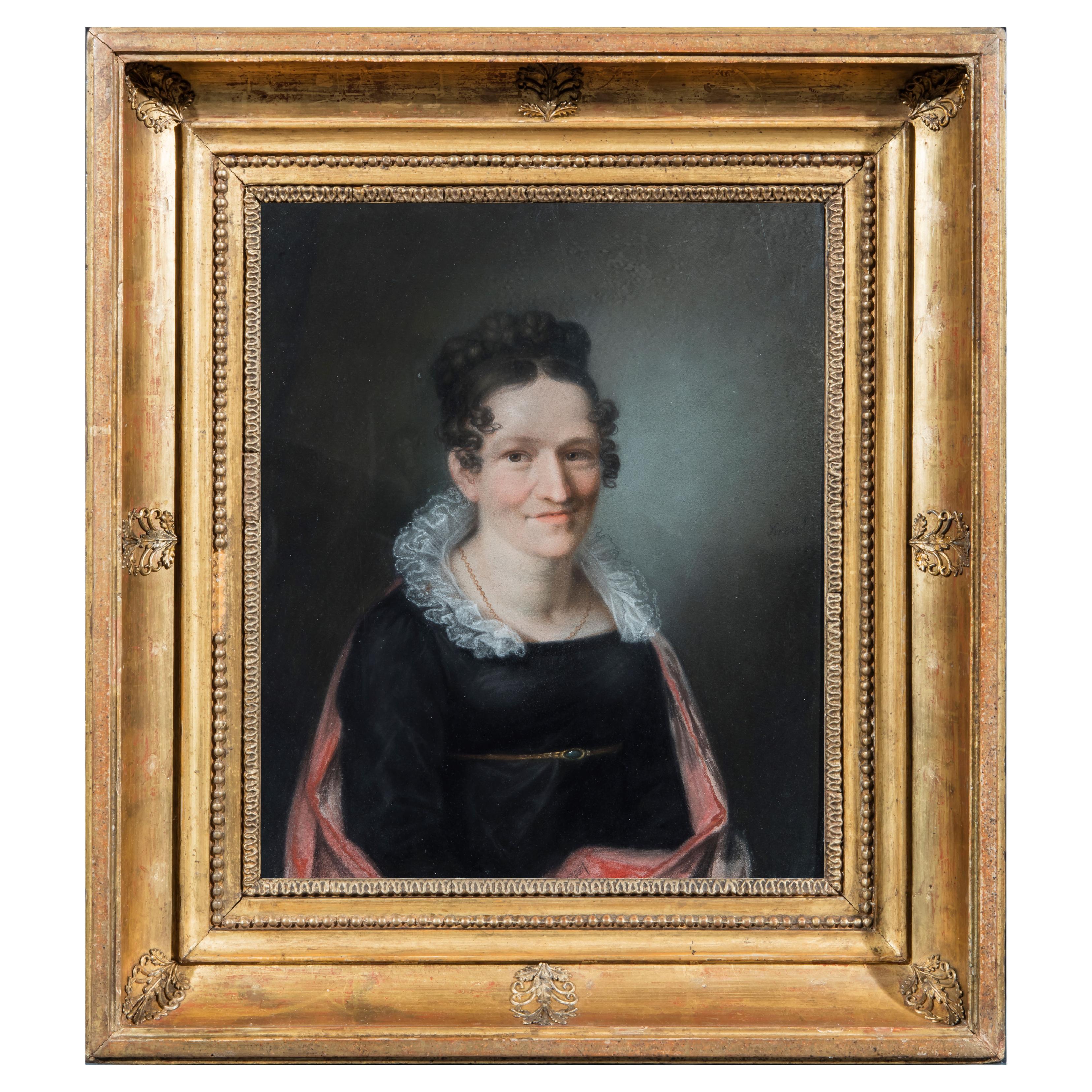 Maler des frühen 19. Jahrhunderts  porträt einer Gentlewoman