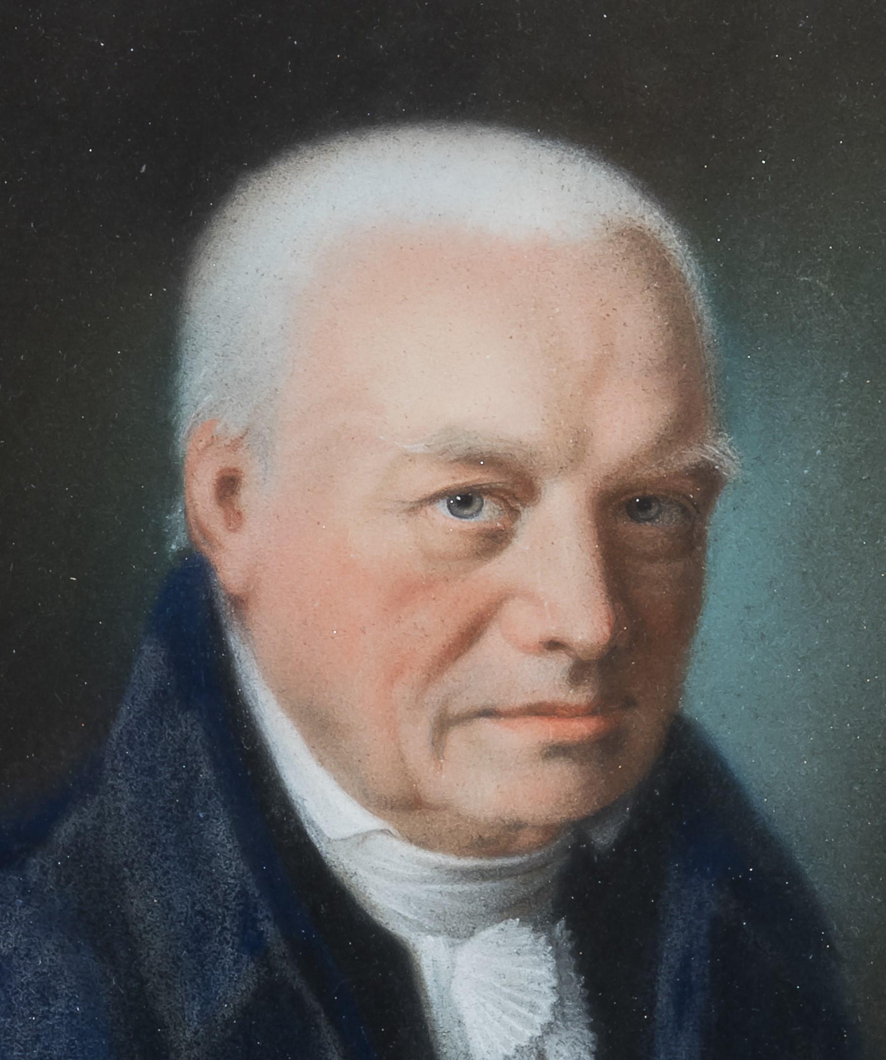 Peintre du début du 19e siècle,  portrait d'un gentleman Bon état - En vente à Milano, IT