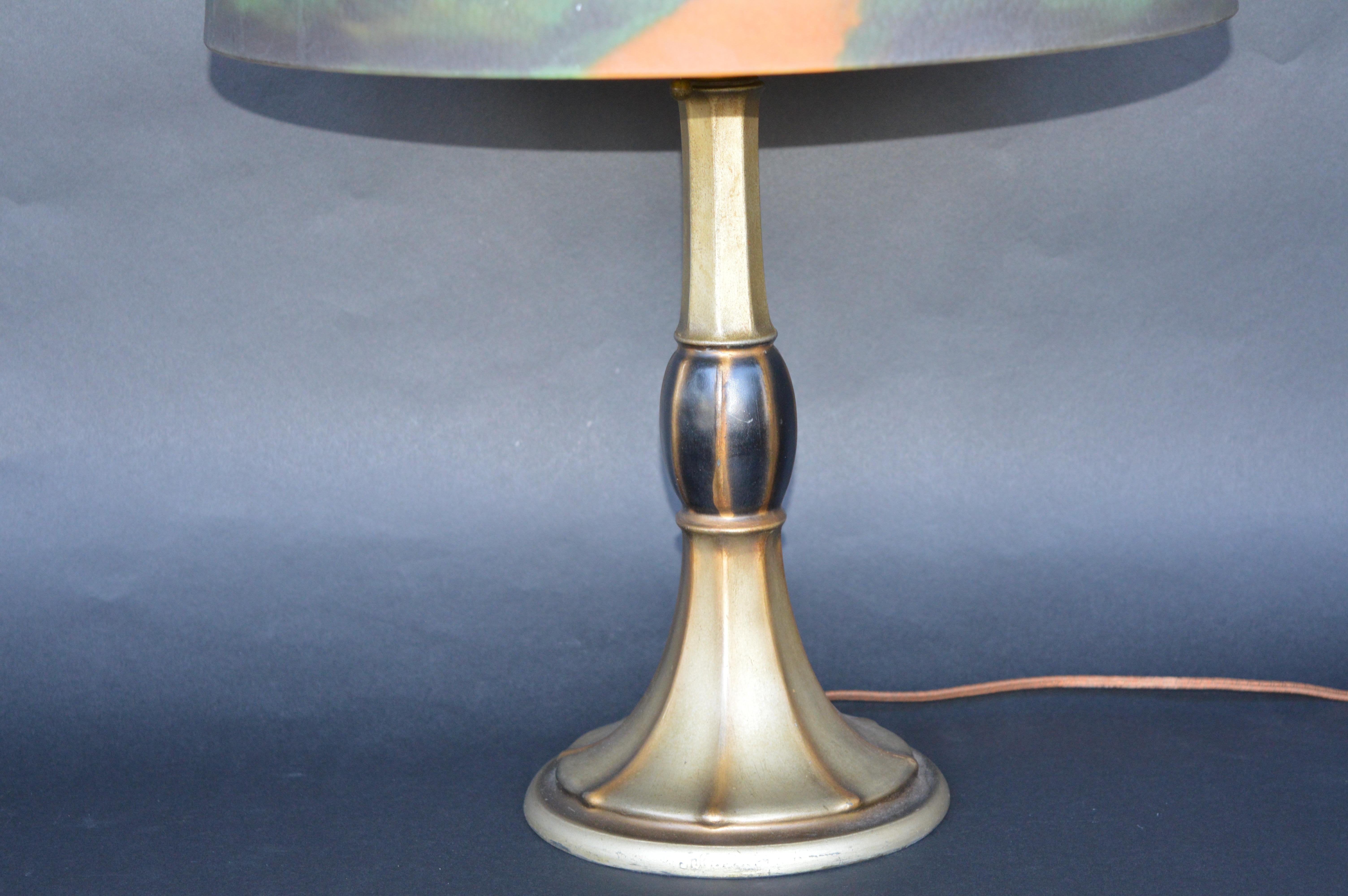 Metal Pittsburgh Jefferson Lakeside Cottage Table Lamp