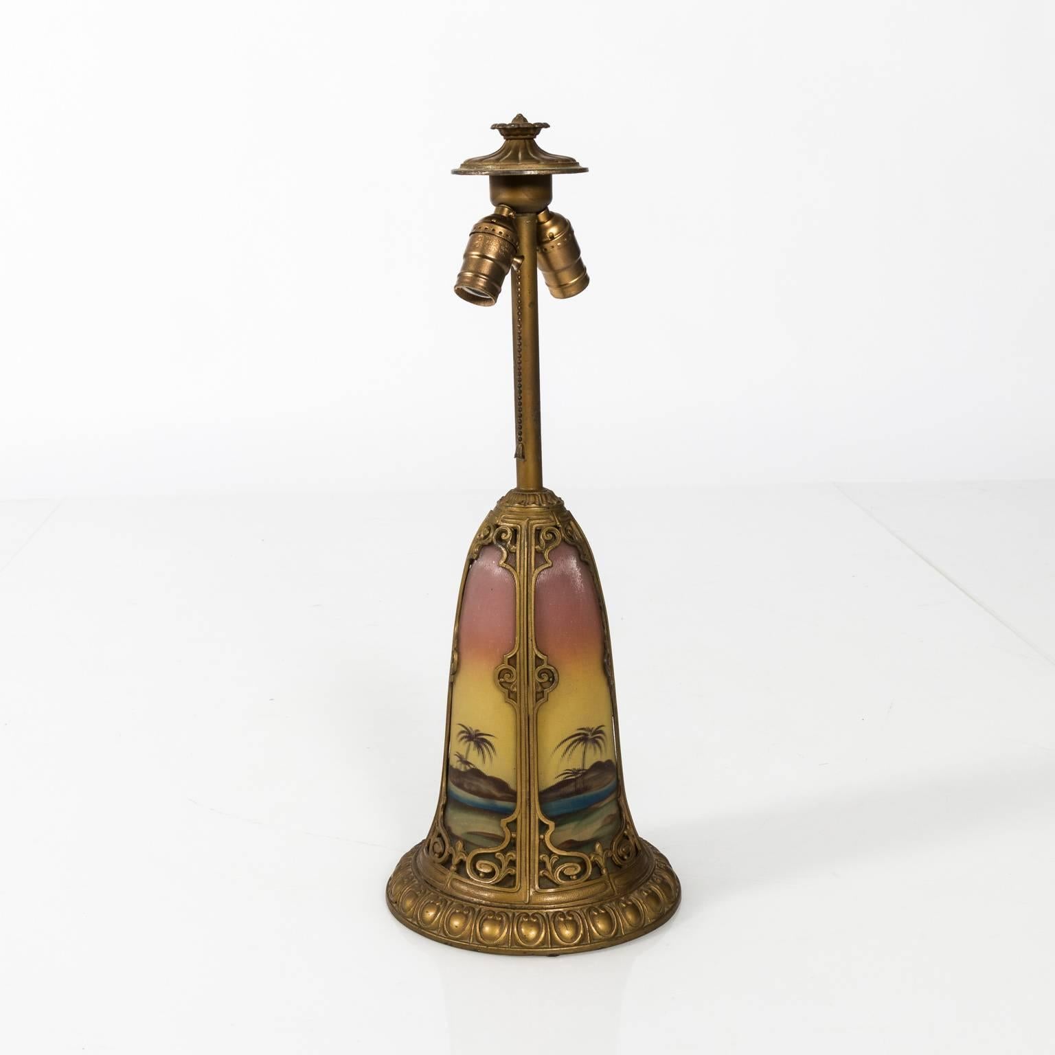 Pittsburgh Style Desert Lamp, circa 1915 7