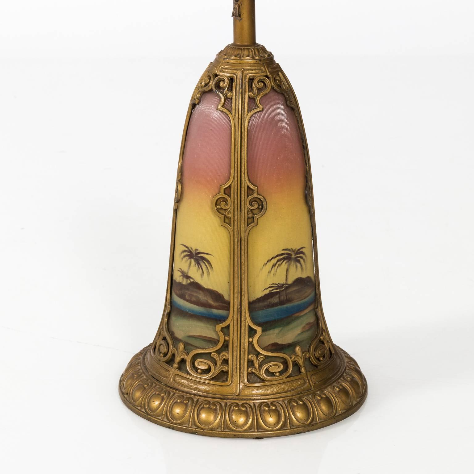 Pittsburgh Style Desert Lamp, circa 1915 8