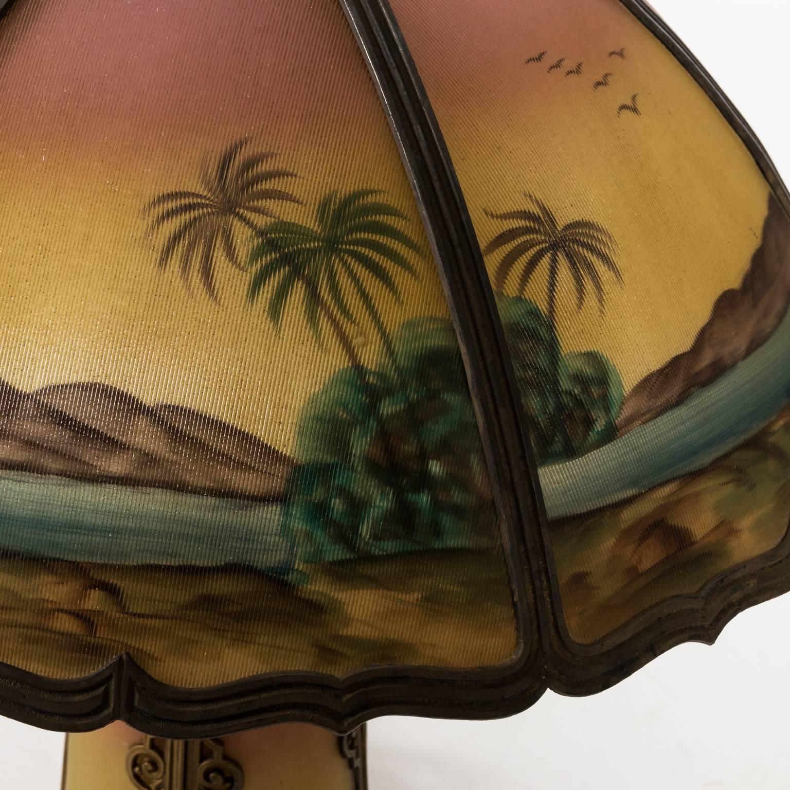 Pittsburgh Style Desert Lamp, circa 1915 11