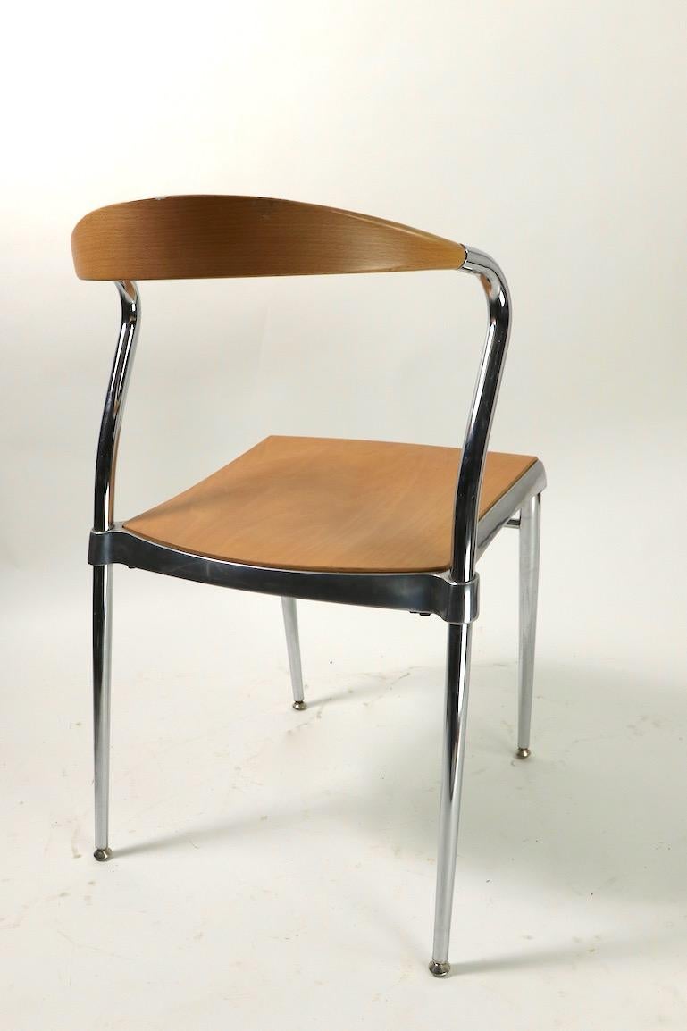 Post-Modern Piuma Chair Designed by Luigi Origlia