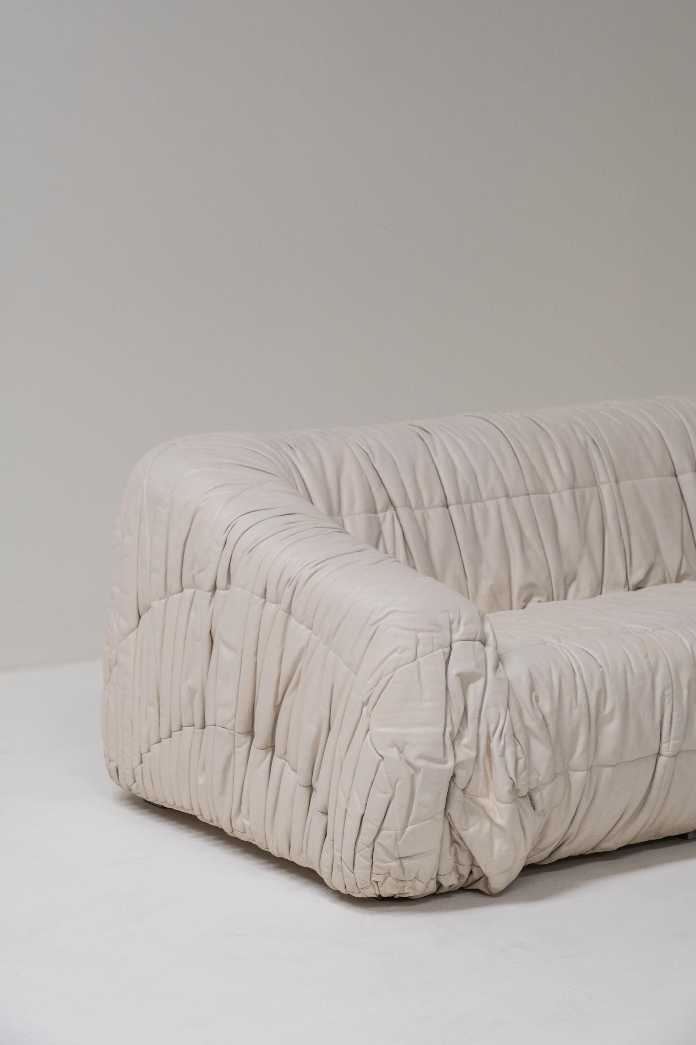 Italian Piumino 2-seater sofa by jonathan de pas, italy, 1970s For Sale