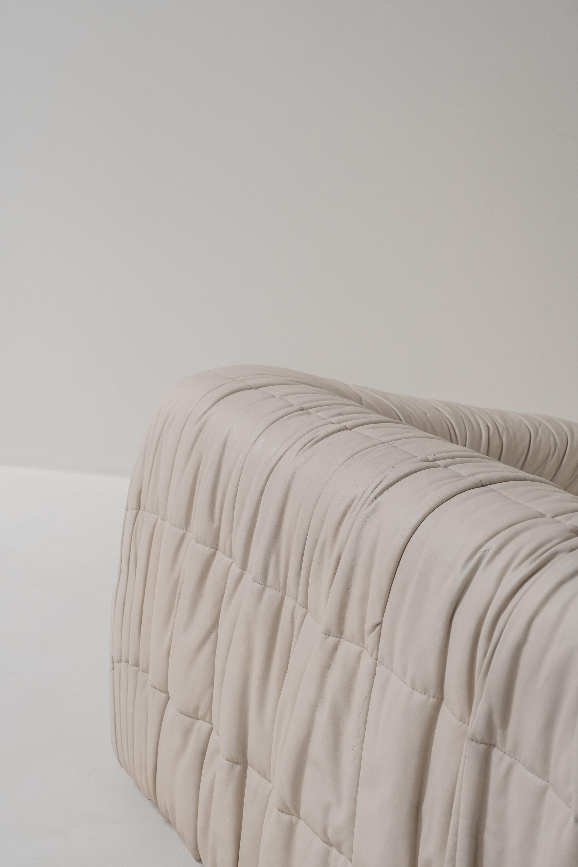 Piumino 2-seater sofa by jonathan de pas, italy, 1970s For Sale 1
