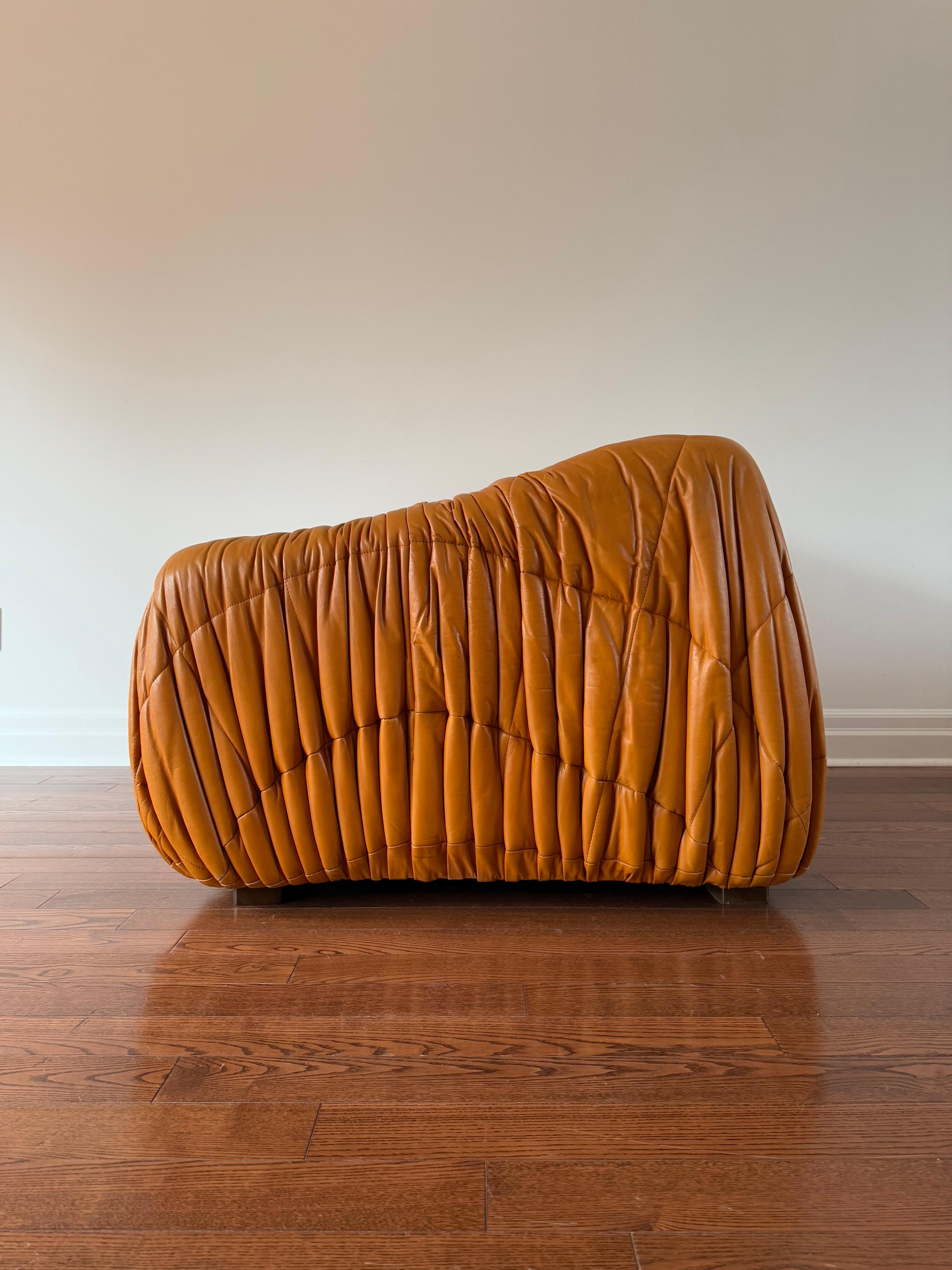 Italian Piumino Armchair by De Pas, D'urbino & Lomazzi for Dall'Oca, 1970s For Sale