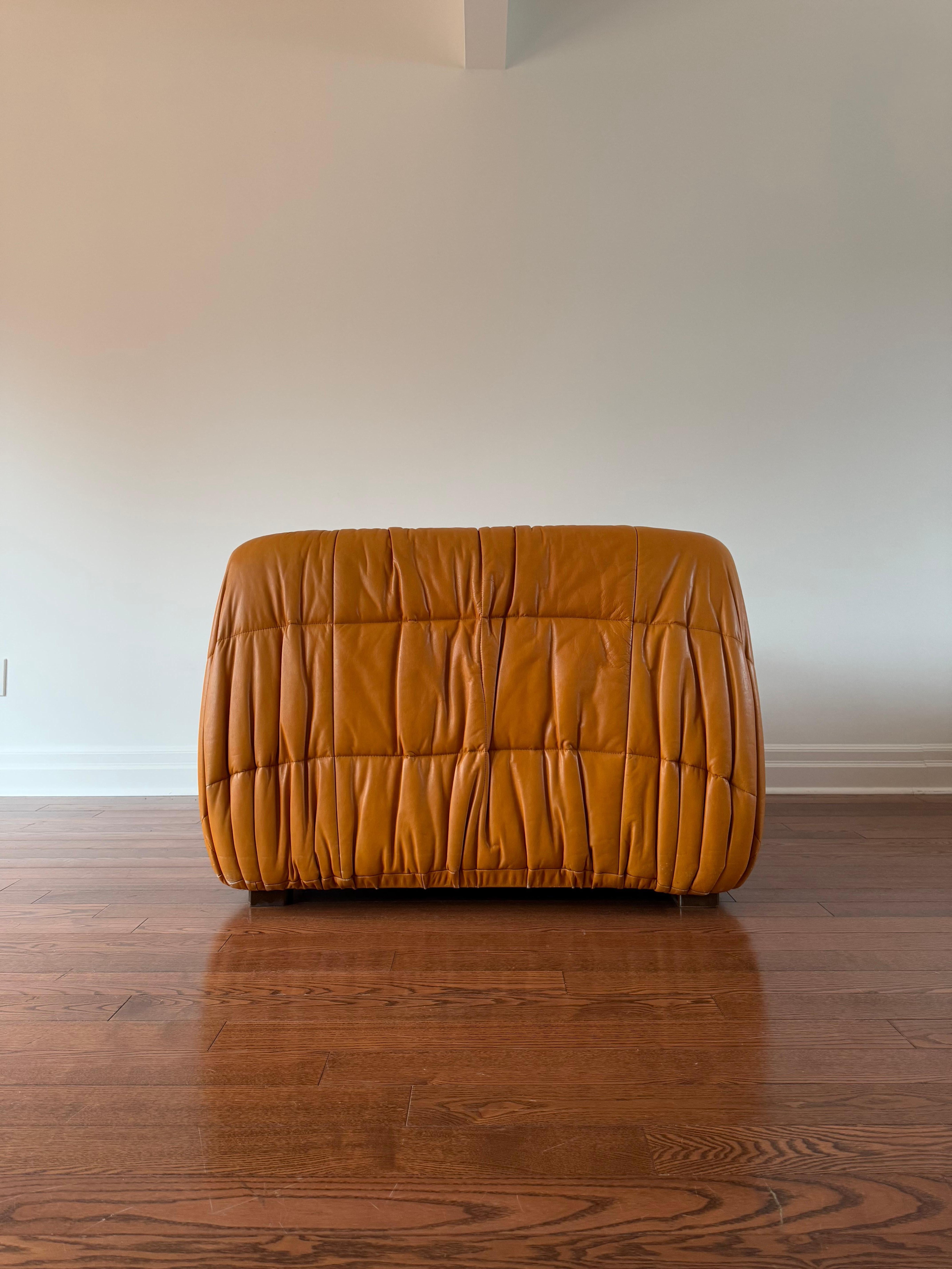 Piumino Armchair by De Pas, D'urbino & Lomazzi for Dall'Oca, 1970s In Good Condition For Sale In Oakville, CA