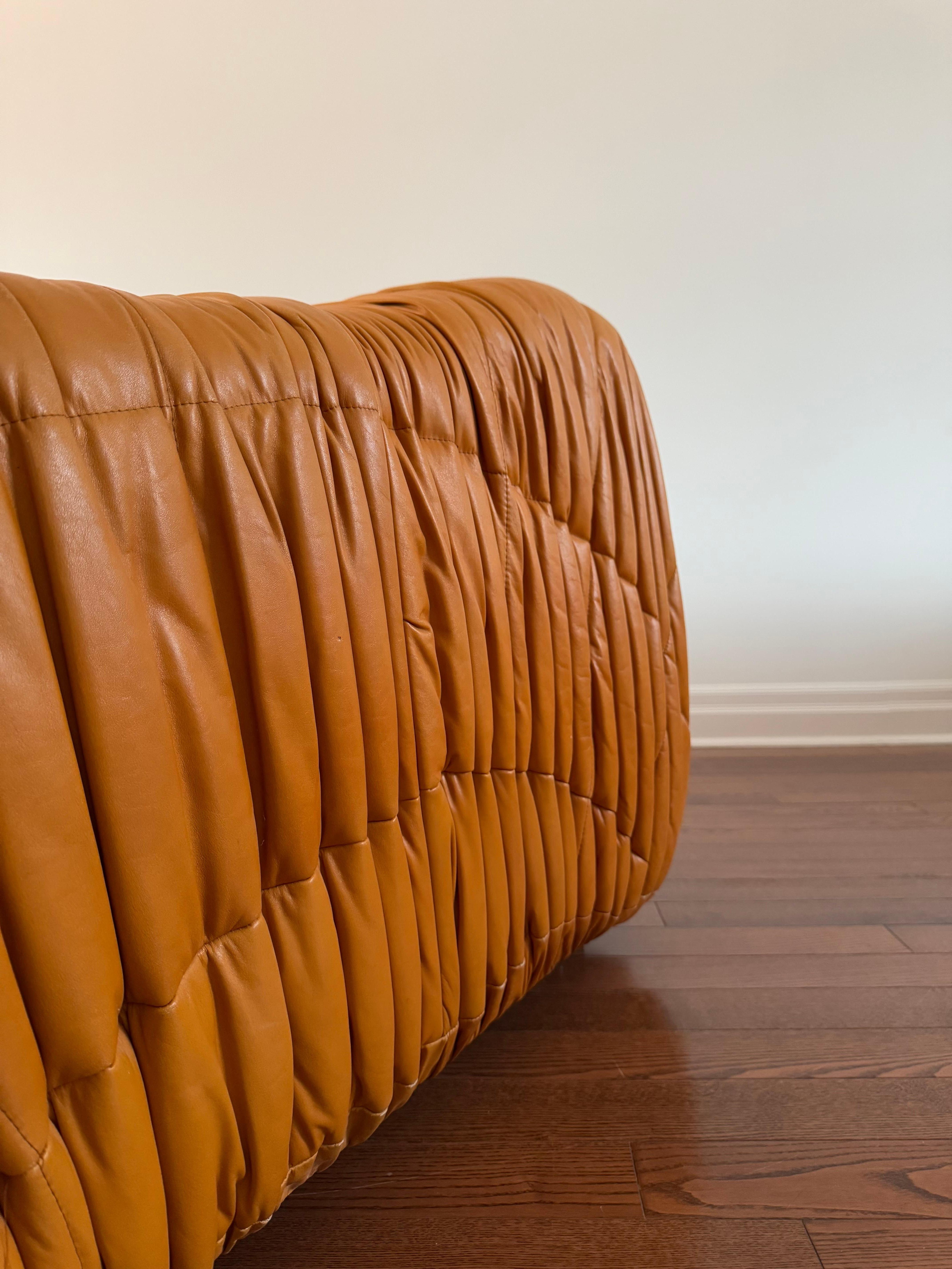 Late 20th Century Piumino Armchair by De Pas, D'urbino & Lomazzi for Dall'Oca, 1970s For Sale