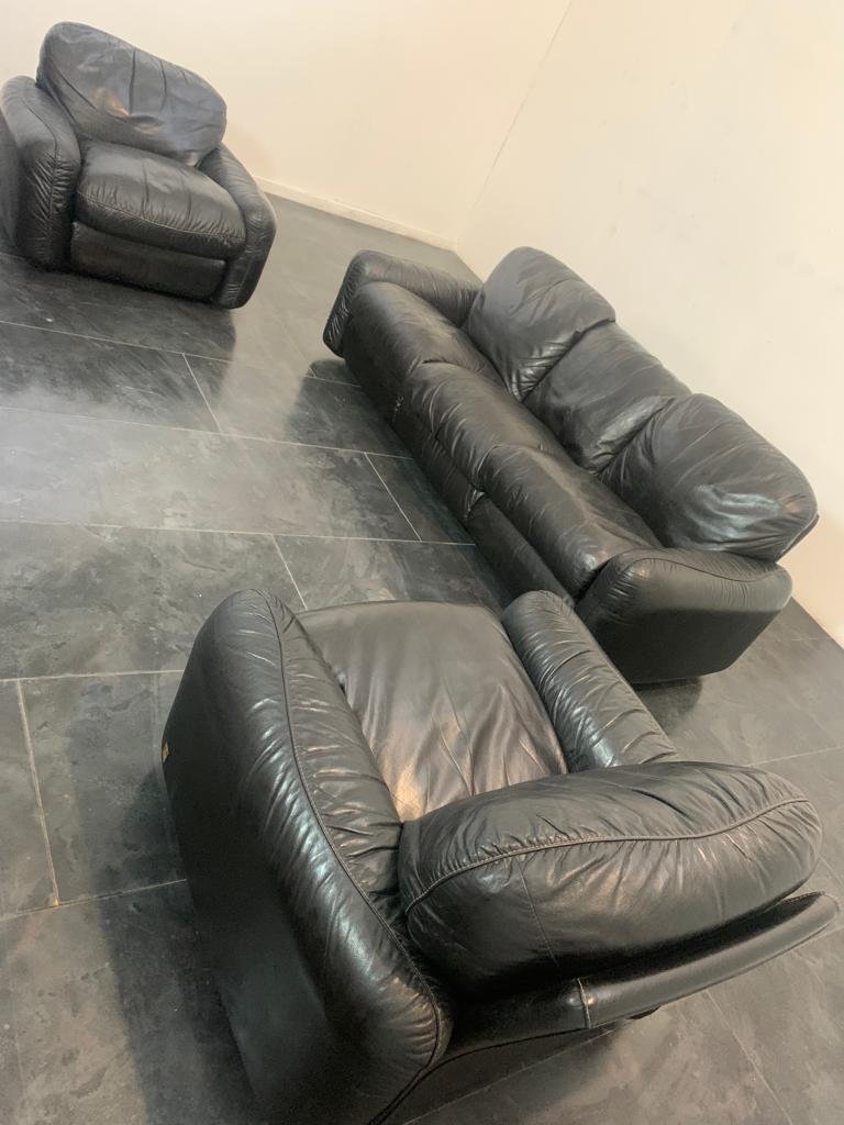 Sofa und Sessel Piumotto von Arrigo Arrighi für Busnelli, 3er-Set im Zustand „Gut“ im Angebot in Montelabbate, PU