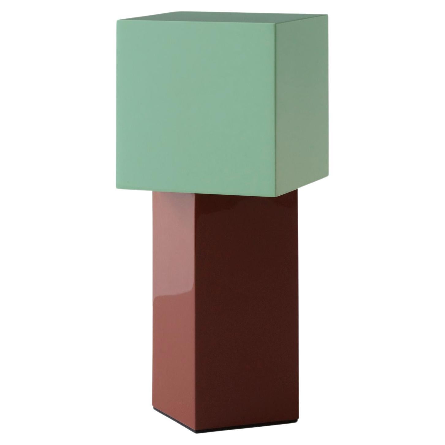 Pivot ATD7 Portable Rusty Mint Table Lamp by &Tradition For Sale