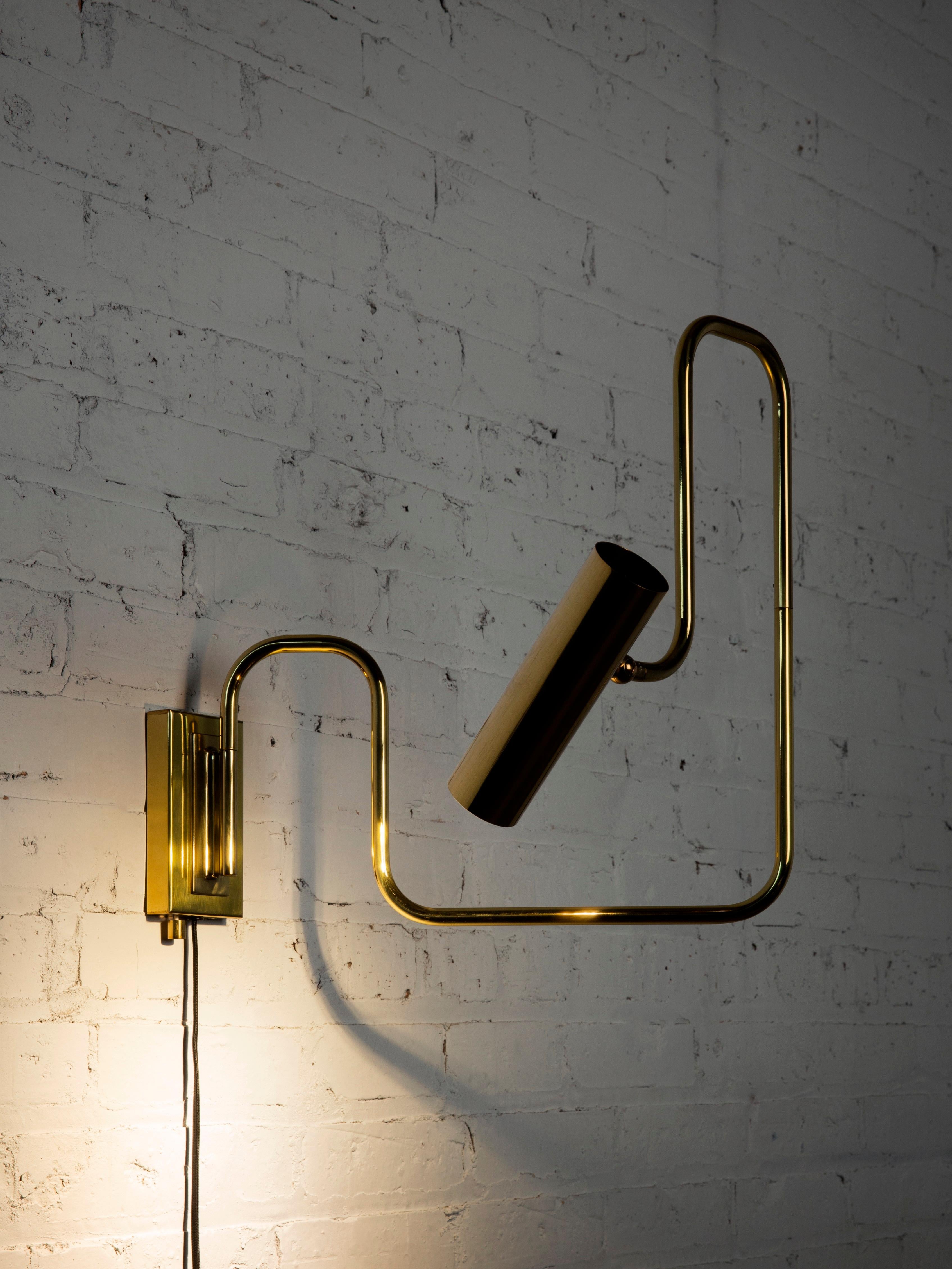 Post-Modern Pivot Single Wall Lamp by Gentner Design