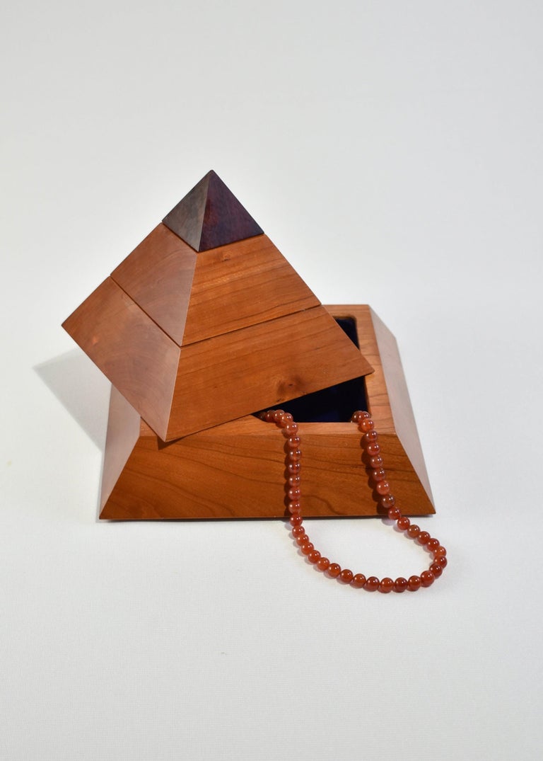 Pivoting Pyramid Box at 1stDibs