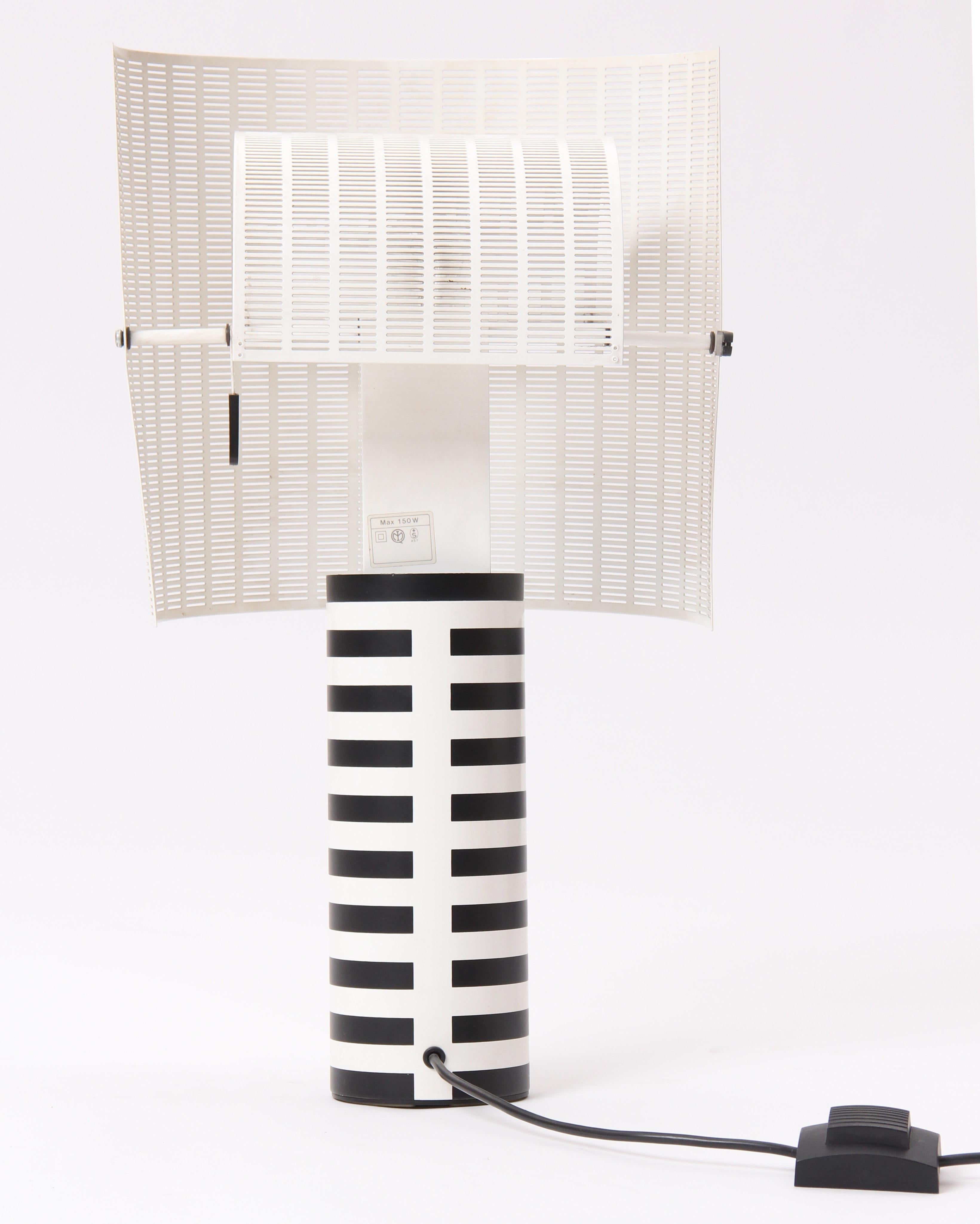 Mid-Century Modern 1980s Pivoting 'Shogun' Table Lamp by Mario Botta for Artemide