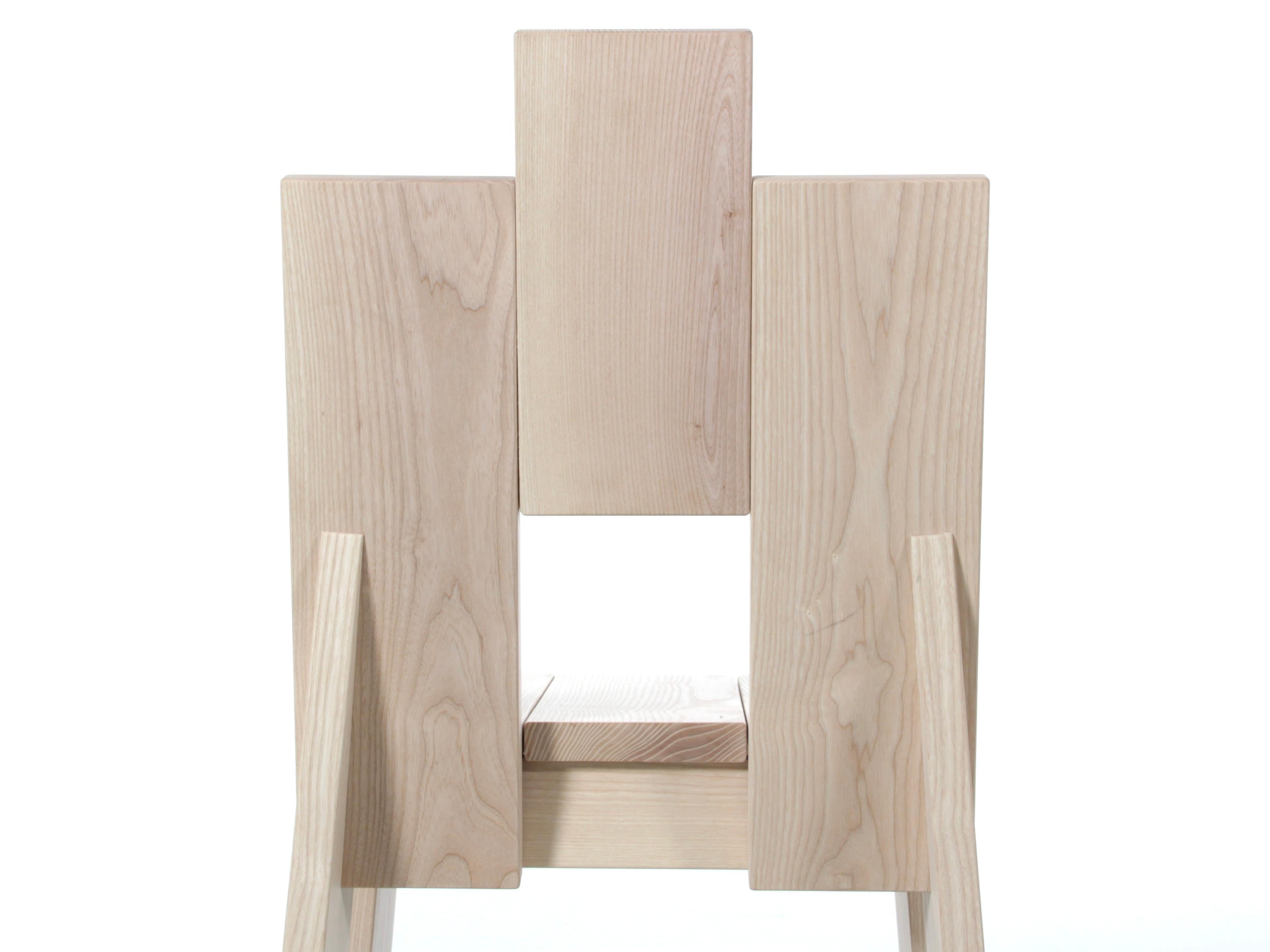Pixa-Stuhl von Hugo Charlet im Angebot 2