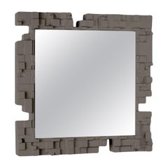 Pixel Argil Grey Wall Mirror by Studio Tonino