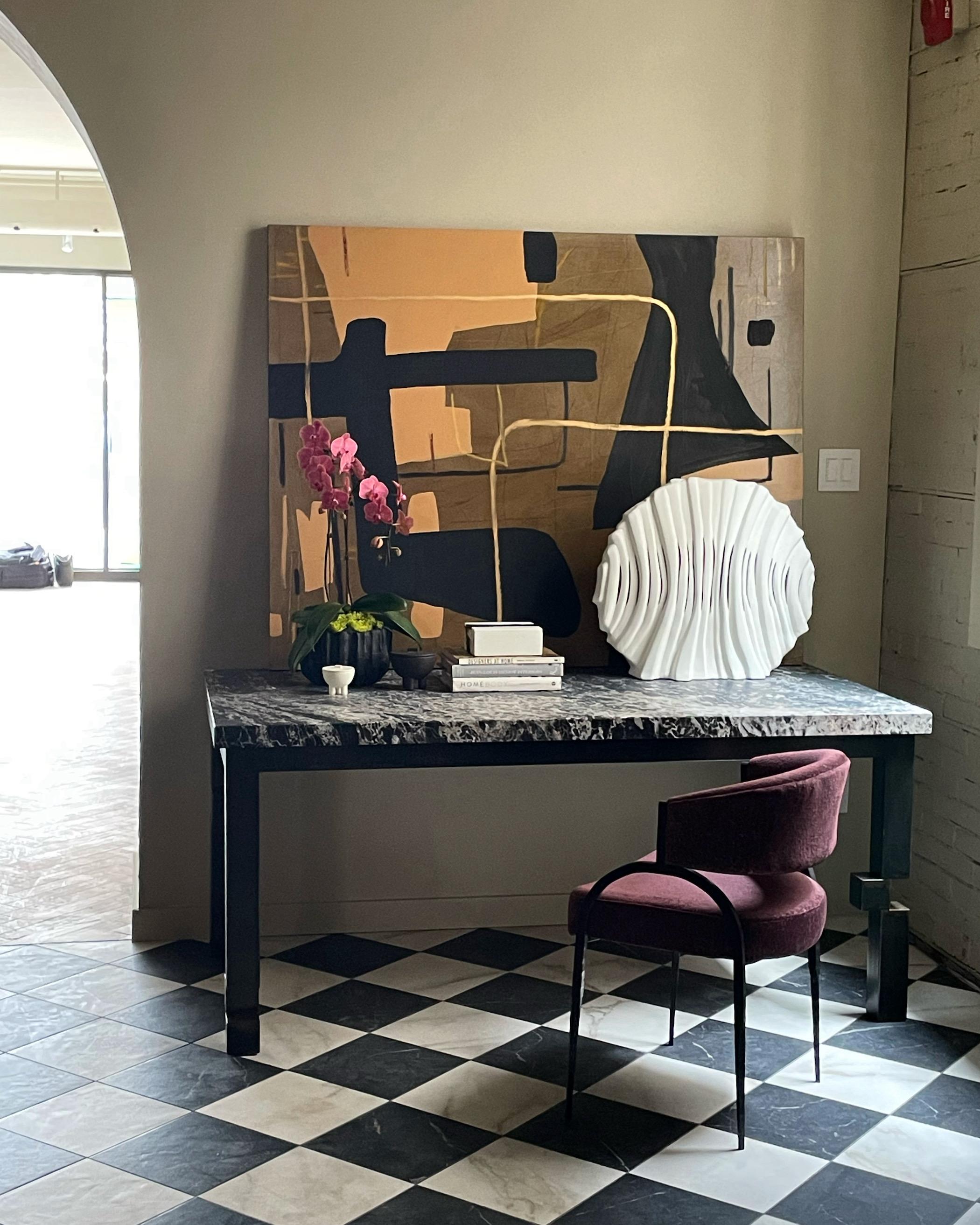 Canadian Pixel Desk by Morgan Clayhall