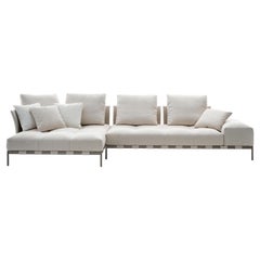 Pixel Light Indoor Sectional Sofa mit zusätzlicher Polsterung von Sergio Bicego
