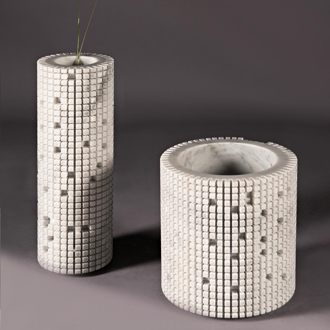 Modern Pixel N°1 Vase by Paolo Ulian