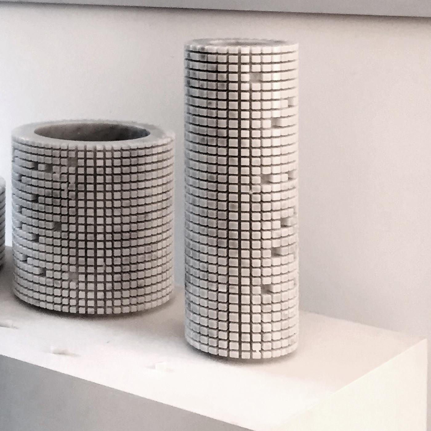 Modern Pixel N°2 Vase by Paolo Ulian