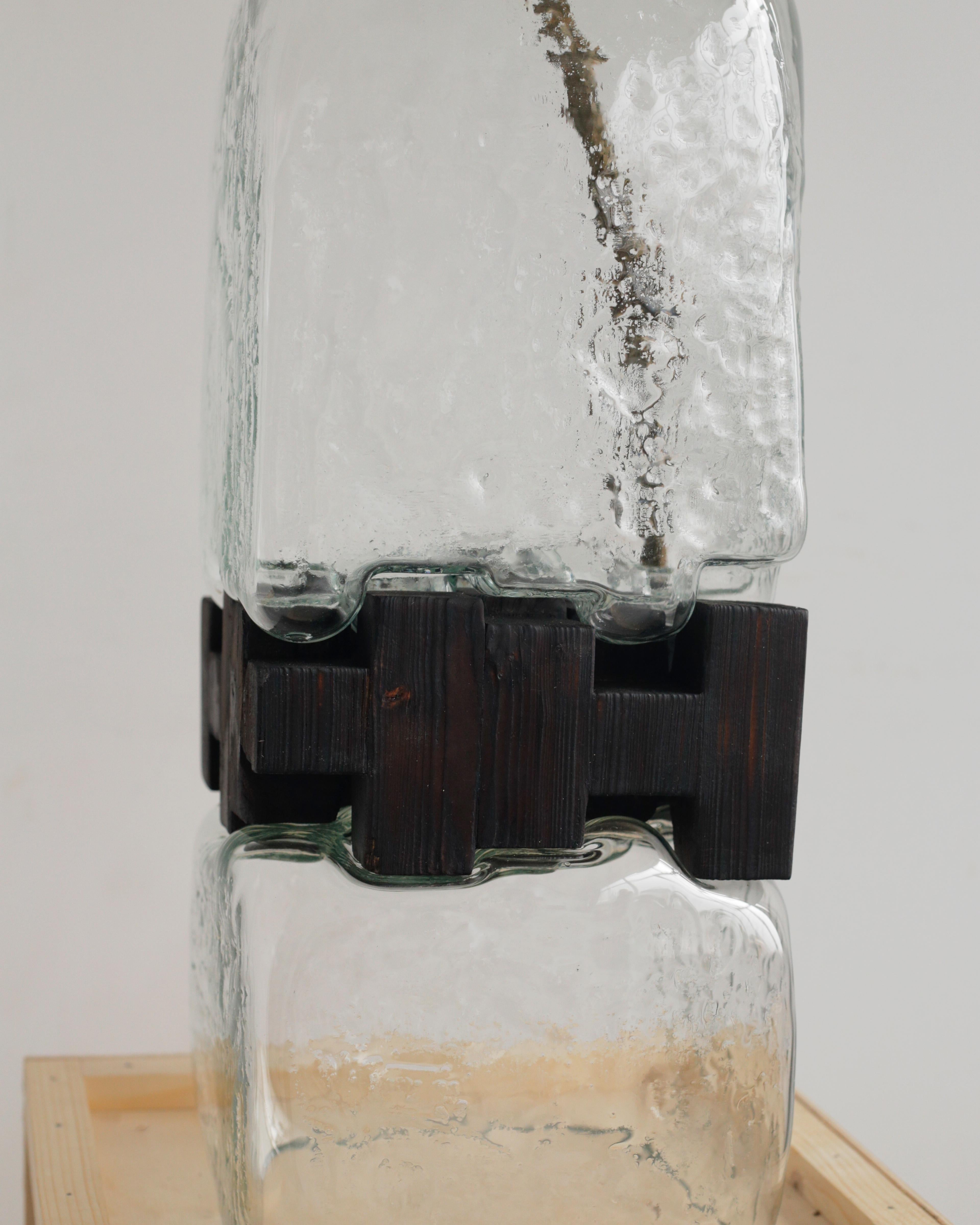Pixel Vase Middle Oak by Drozhdini 5