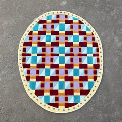 Pixel Woven Hand-Tufted Geometric Rug in Acrylic Wool Blend by RAG Home