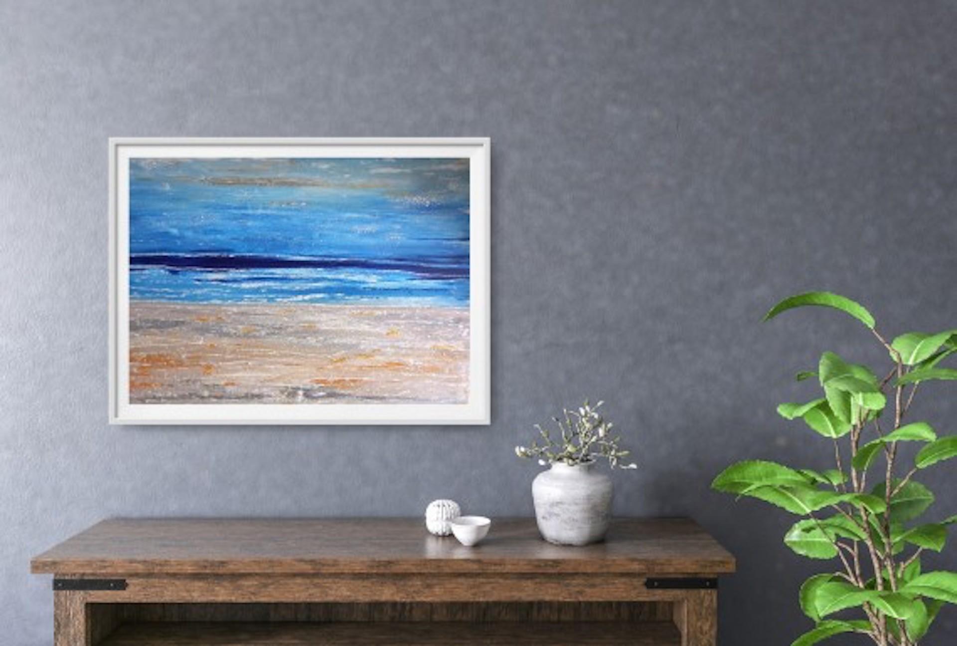 Pixie Willoughby, Agosto, Arte original asequible, Pintura abstracta, Arte Online en venta 6