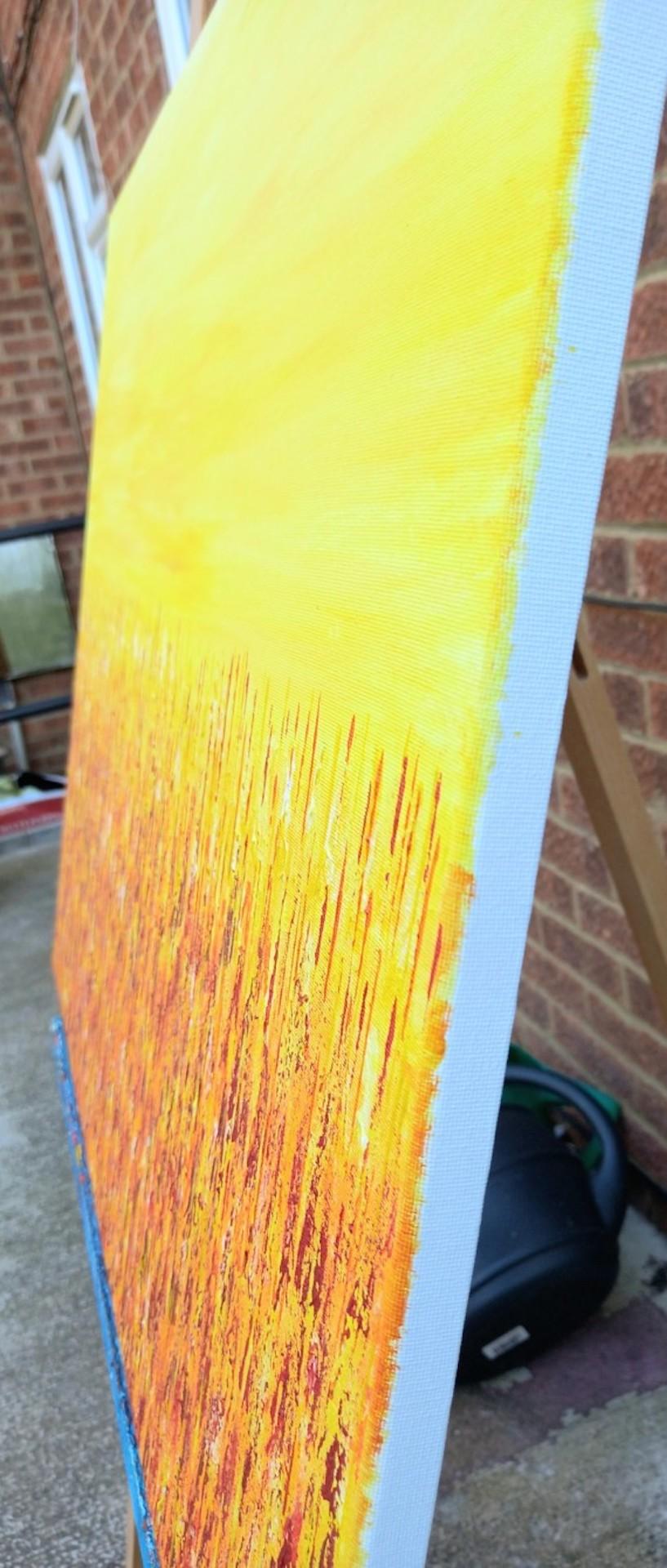 Pixie Willoughby, Eternal Flames, Original Abstract Painting, Affordable Art For Sale 3